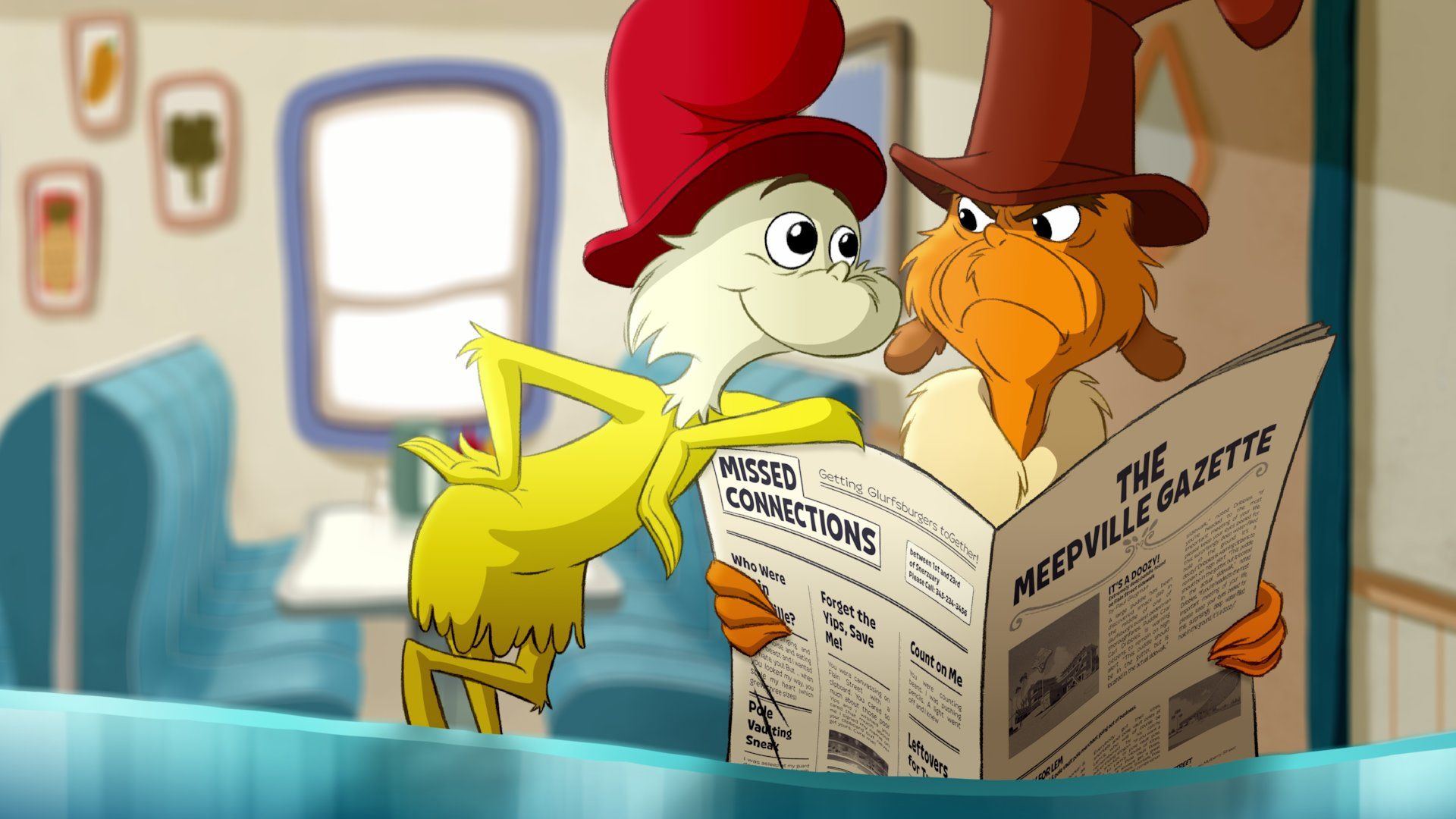 Зелёные яйца с ветчиной 1 серия