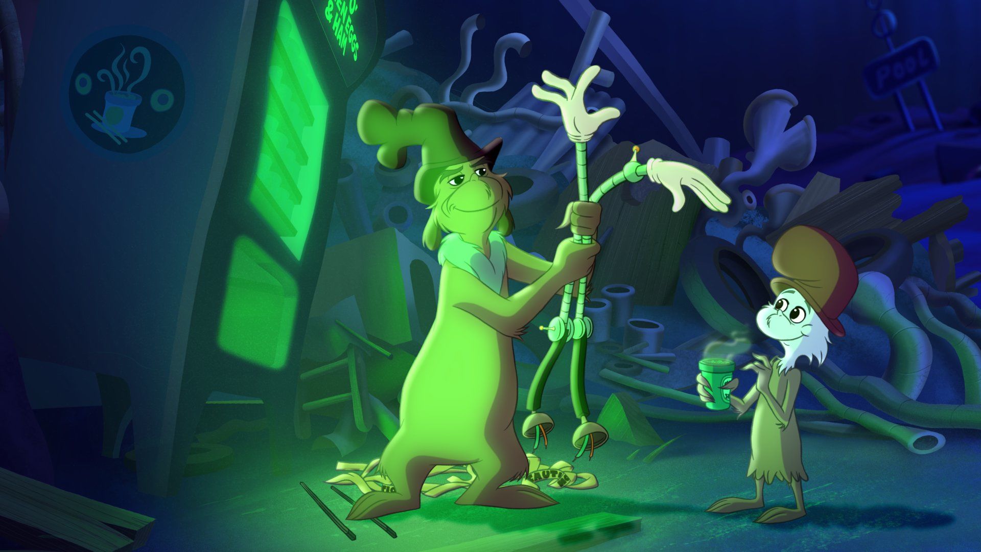 Зелёные яйца с ветчиной 5 серия