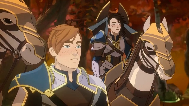 Принц драконов 4 сезон 1 серия